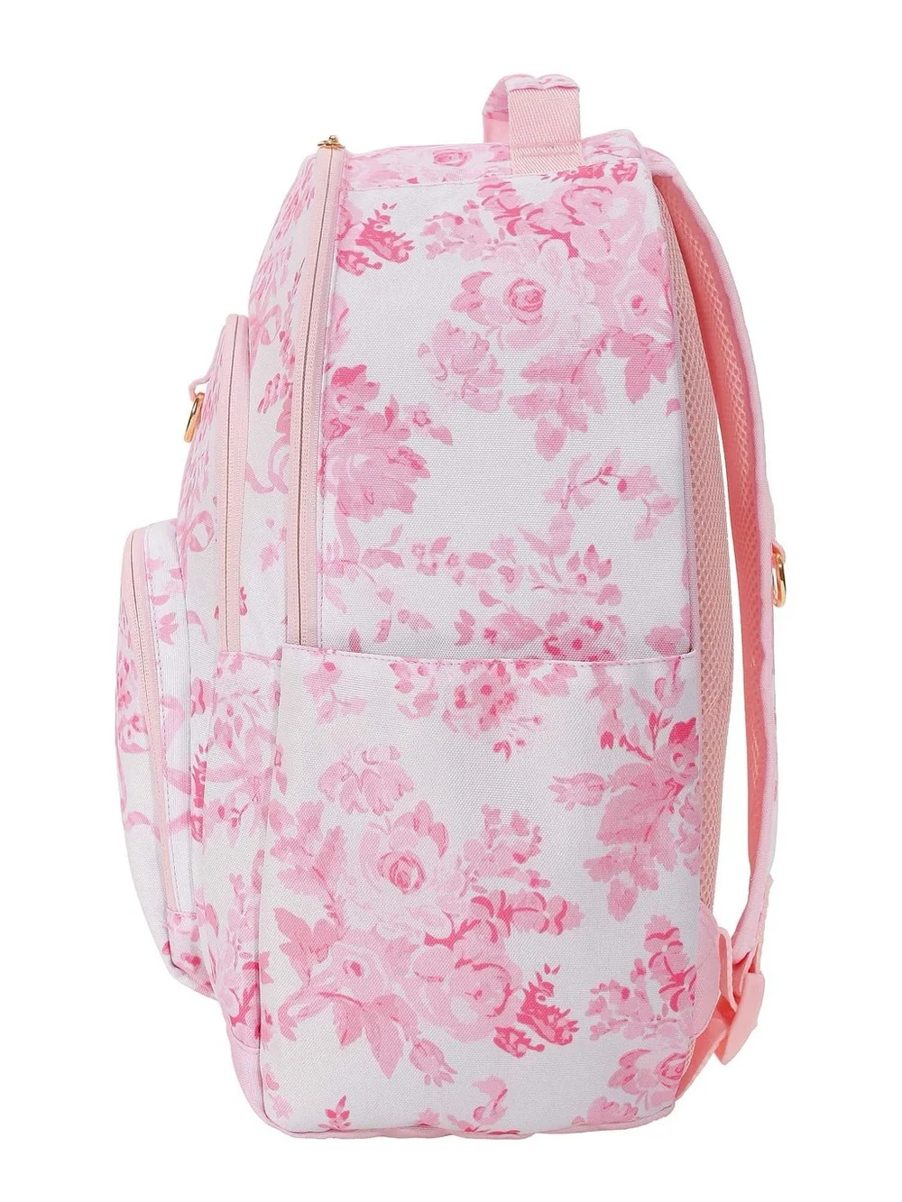 LoveShackFancy Pink Damask Large Backpack & Laptop Case in Floral Pink 💕🌸